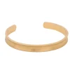 By Billgren Armband, konkav cuff, guld – 8163