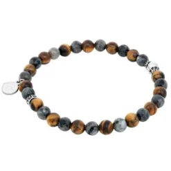 By Billgren Armbandsset, beads, jord/grå – 8115-8139
