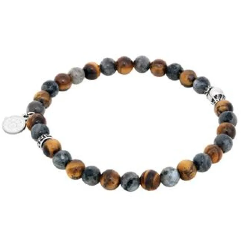 By Billgren Armbandsset, beads, jord/grå – 8115-8139