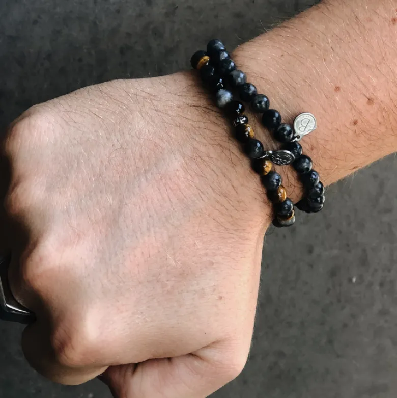 By Billgren Armbandsset, beads, jord/grå – 8115-8139