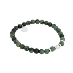 By Billgren Beadsarmband, galaxy stone, grön – 8213