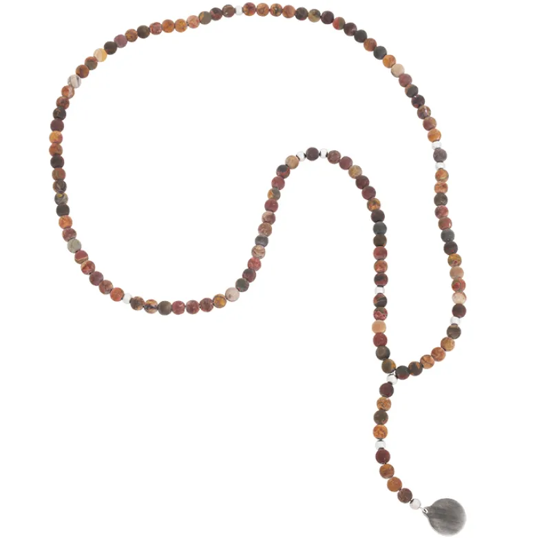 By Billgren Halsband, beads, brunt – 9142