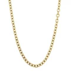 By Billgren Halsband, kedja, stål, Guld- 9138