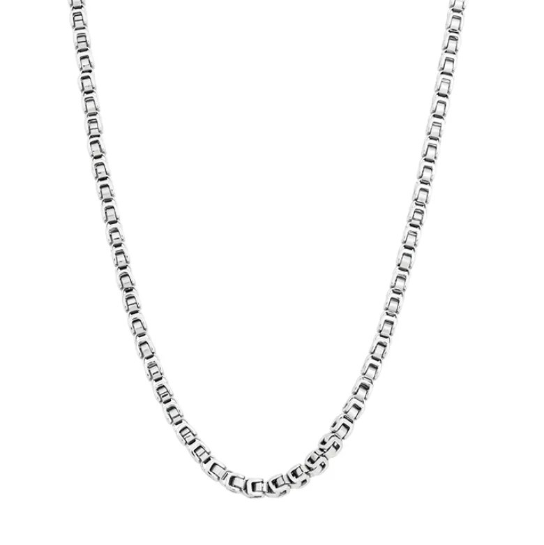By Billgren Halsband, stålkedja, silver – 9139