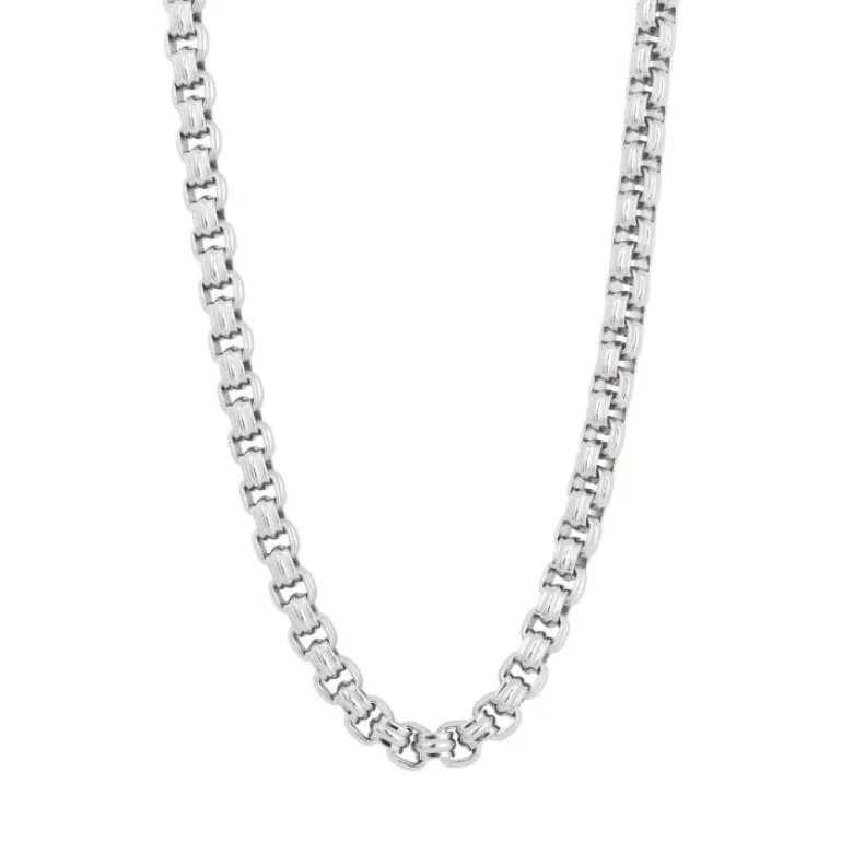 By Billgren Halsband, stålkedja, silver – 9139