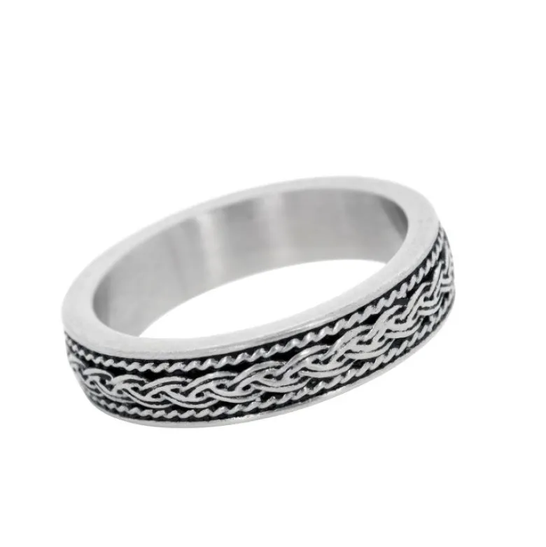 By Billgren Ring, braid, silver – 5627