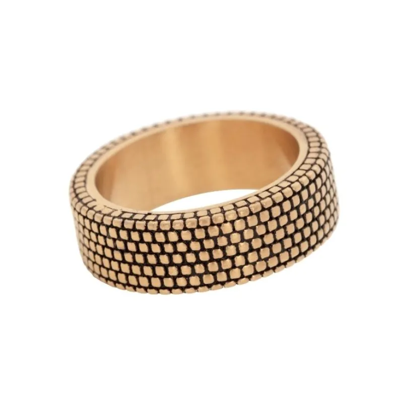 By Billgren Ring, pattern, guld – 5626