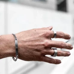 By Billgren Ring, stål – 5606