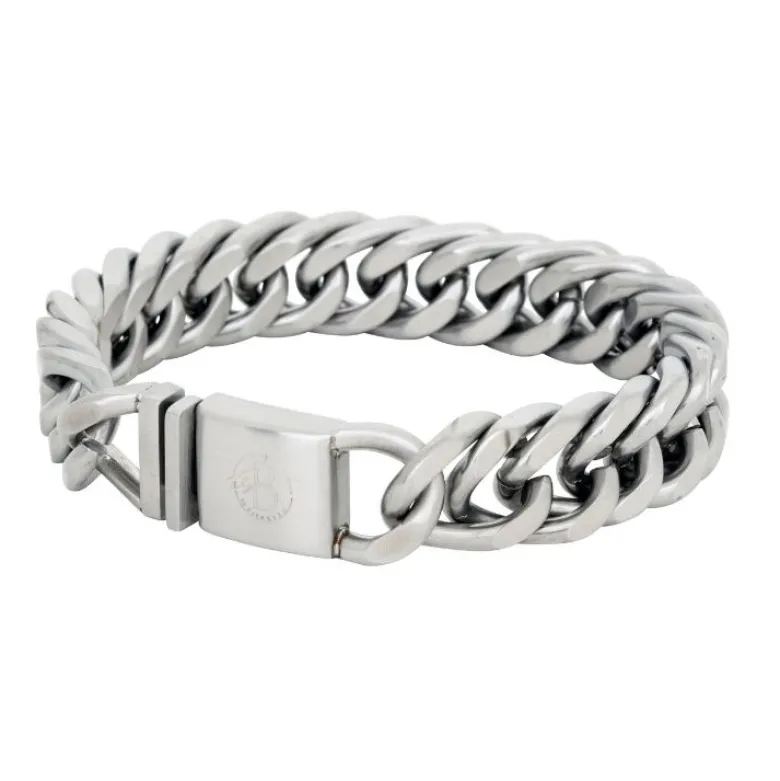 By Billgren Stålarmband, G, silver – 8239