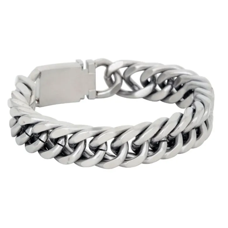 By Billgren Stålarmband, G, silver – 8239