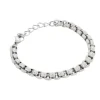 By Billgren Stålarmband, kedja, silver – 8236