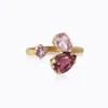 Caroline Svedbom Alisia Ring / Violet Combo (Guld)