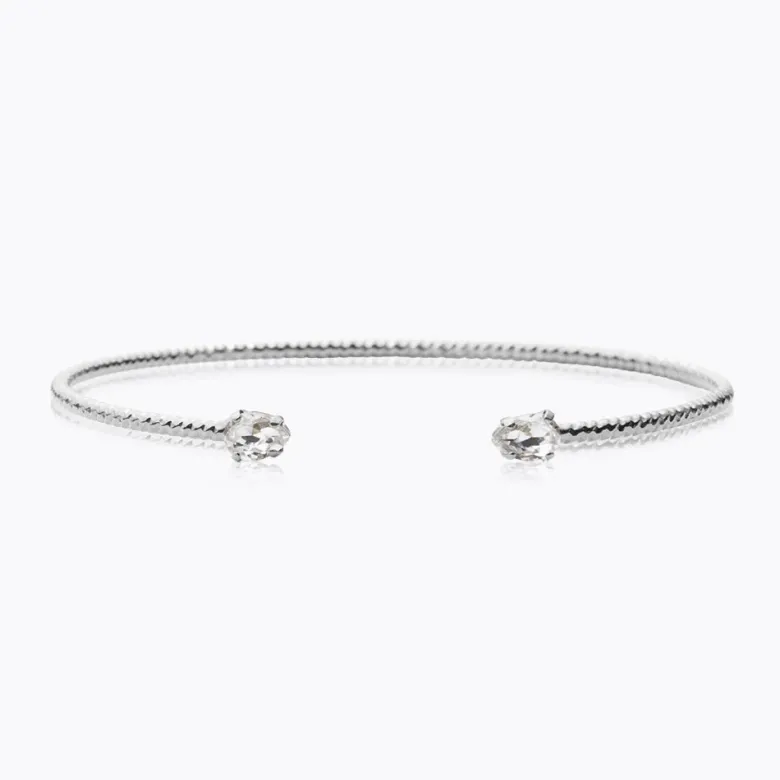 Caroline Svedbom Amelia Armband / Crystal (Rhodium)