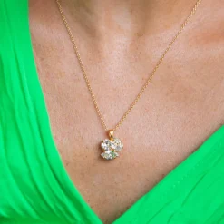 Caroline Svedbom Ana Halsband /Crystal (Guld)