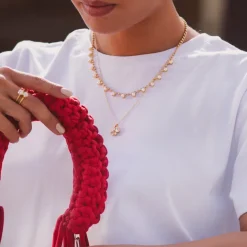 Caroline Svedbom Ana Halsband / Golden Combo (Guld)