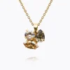 Caroline Svedbom Ana Halsband, Black Golden Combo – Guld