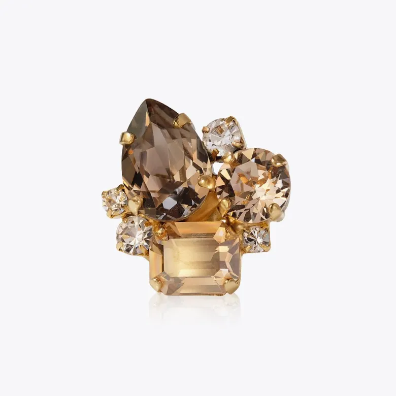 Caroline Svedbom Angelina Ring / Greige Combo (Guld)