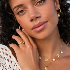 Caroline Svedbom Apollo Halsband / Guld