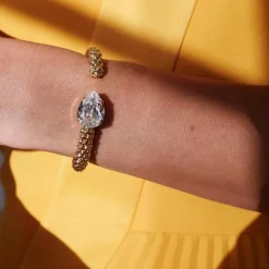 Caroline Svedbom Armband Classic Rope Guld / Crystal