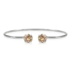 Caroline Svedbom Armband Classic Petite Rhodium / Golden Shadow