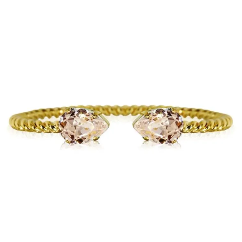 Caroline Svedbom Armband Mini Drop Guld / Silk