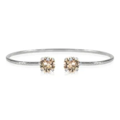 Caroline Svedbom Armband Classic Petite Rhodium / Silk