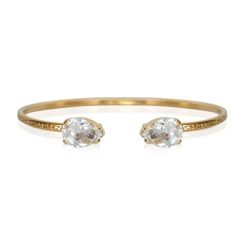 Caroline Svedbom Armband Petite Drop Guld / Crystal