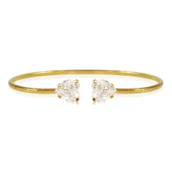 Caroline Svedbom Armband Heart Guld / Crystal