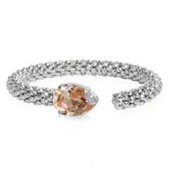 Caroline Svedbom Armband Classic Rope Rhodium / Silk