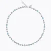 Caroline Svedbom Calanthe Halsband/ Sky Combo (Rhodium)