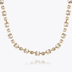 Caroline Svedbom Calanthe Halsband / Crystal (Rhodium)
