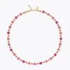 Caroline Svedbom Calanthe Halsband/ Coral Combo (Guld)