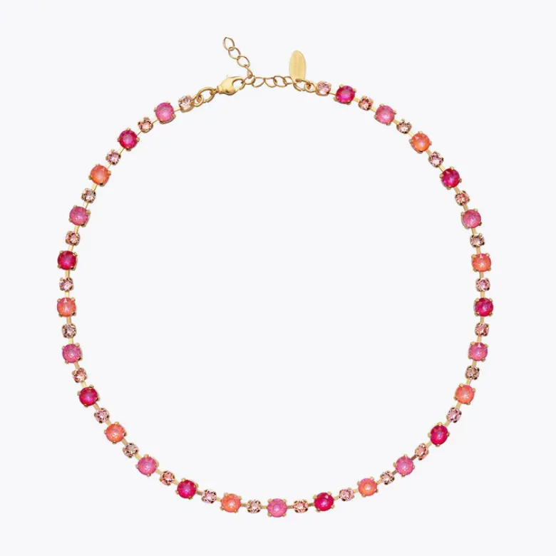 Caroline Svedbom Calanthe Halsband/ Coral Combo (Guld)