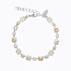Caroline Svedbom Calanthe Armband Rhodium / White Combo
