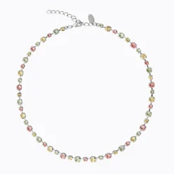 Caroline Svedbom Calanthe Halsband / Summer Combo (Rhodium)