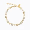 Caroline Svedbom Calanthe Armband Guld / White Combo