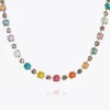Caroline Svedbom Calanthe Halsband / Flower Combo (Rhodium)