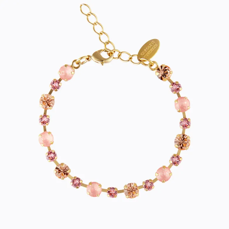 Caroline Svedbom Calanthe Armband/ Flamingo Combo (Guld)