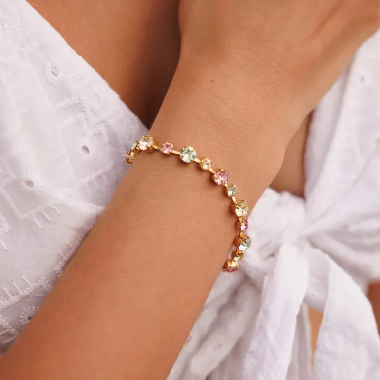 Caroline Svedbom Calanthe Armband/ Summer Combo (Guld)