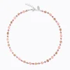 Caroline Svedbom Calanthe Halsband/ Flamingo Combo (Rhodium)