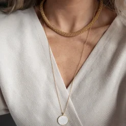 Caroline Svedbom Chloe Halsband/ Light Delite (Guld)