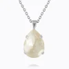 Caroline Svedbom Classic Drop Halsband/Linen Ignite (Rhodium)