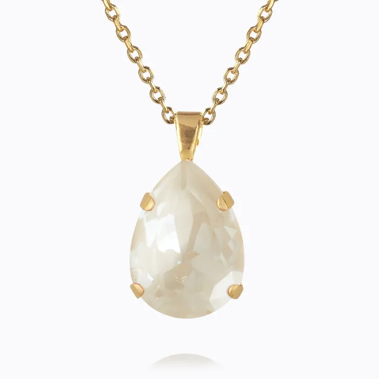 Caroline Svedbom Classic Drop Halsband/Linen Ignite (Guld)