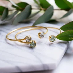 Caroline Svedbom Classic Petite Armband Guld / Chrysolite