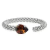 Caroline Svedbom Classic Rope Armband Rhodium / Smoked Topaz