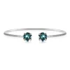 Caroline Svedbom Classic Petite Armband Rhodium / Light Turquoise
