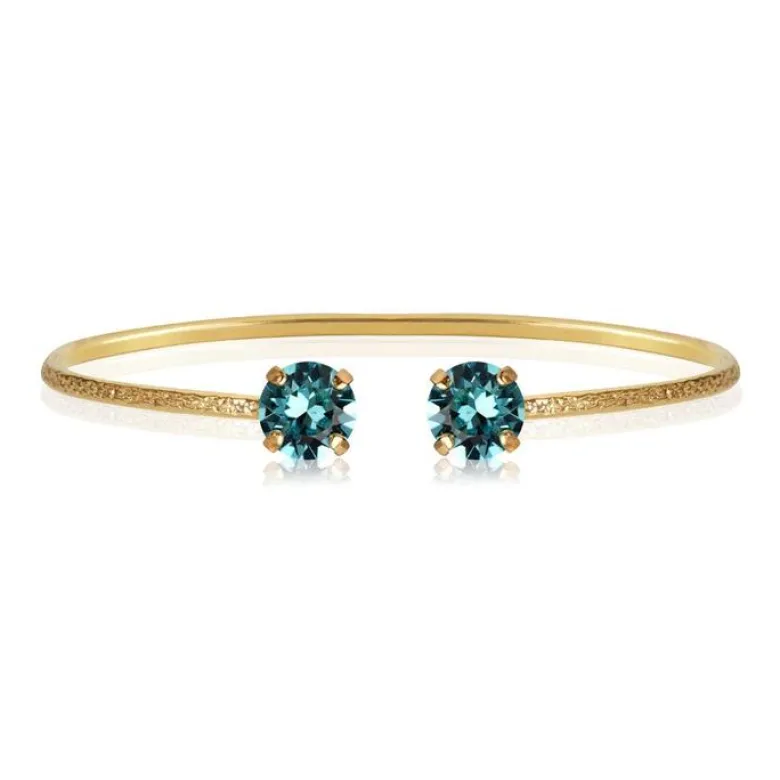 Caroline Svedbom Classic Petite Armband Guld / Light Turquoise