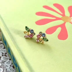 Caroline Svedbom Cora Earcuff / Pastel Combo (Guld)