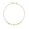 Caroline Svedbom Corinna Halsband / Crystal (Guld)