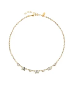 Caroline Svedbom Corinna Halsband / Crystal (Guld)